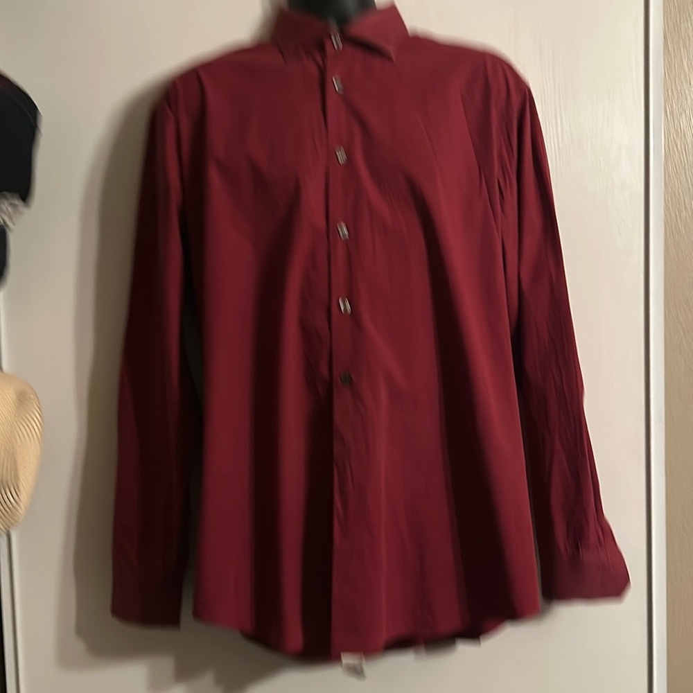 Long sleeve dress shirt 
Mens 2XL